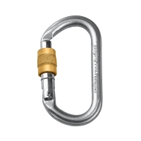 Singing Rock Oval Screw Stahlkarabiner