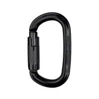 Singing Rock Ozone Trilock Karabiner schwarz