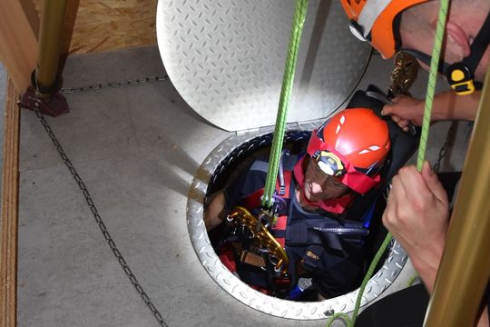 Confined Space Übung